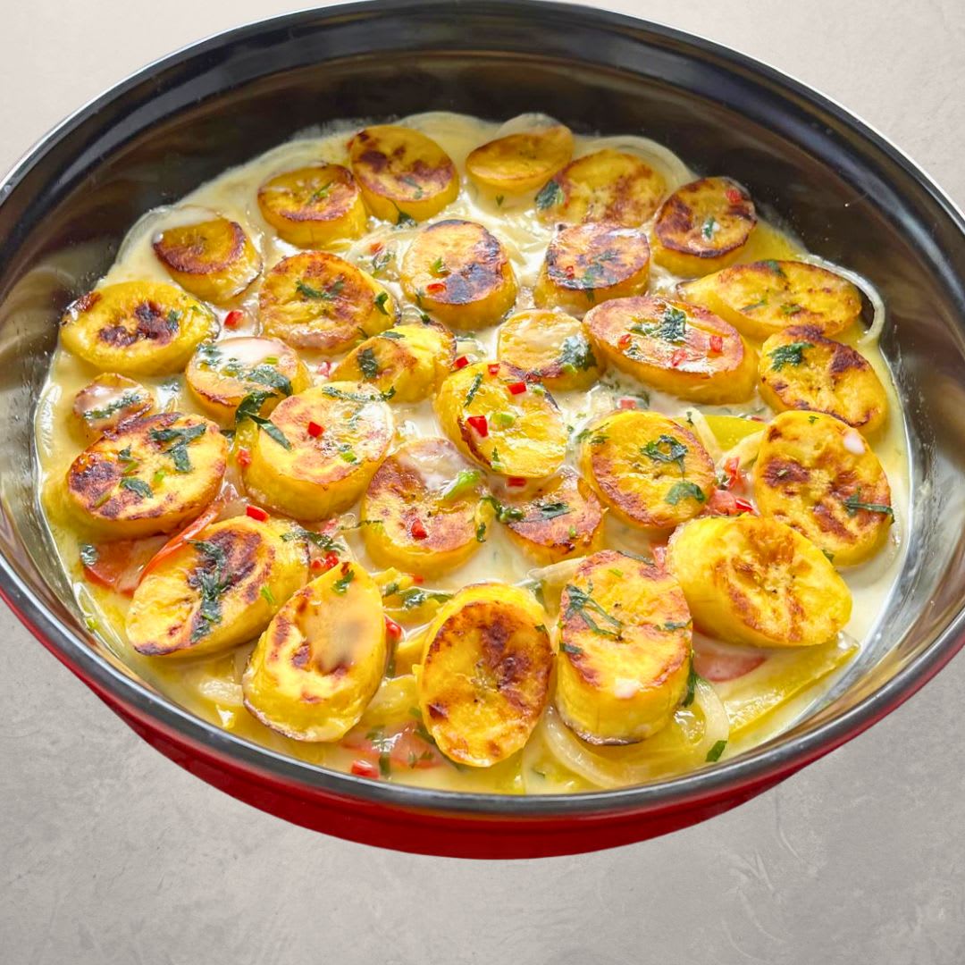 MOQUECA DE BANANA DA TERRA