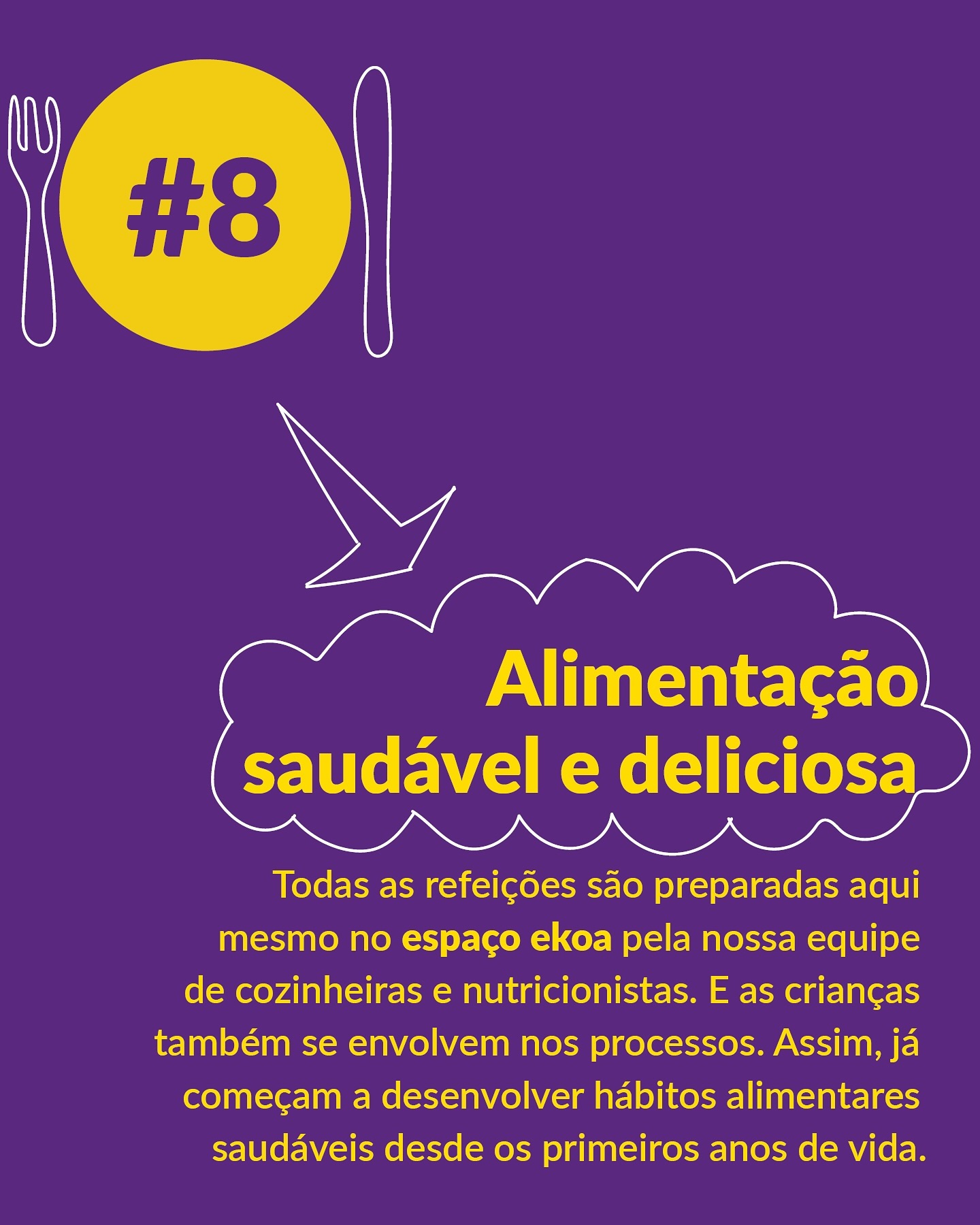 Motivos para estudar no Ekoa